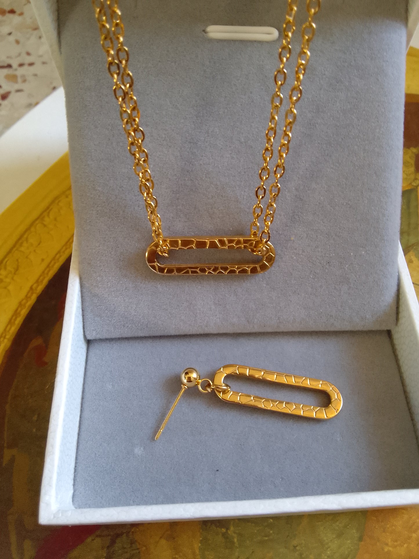 -10%💞Ras de cou Mia + Boucles