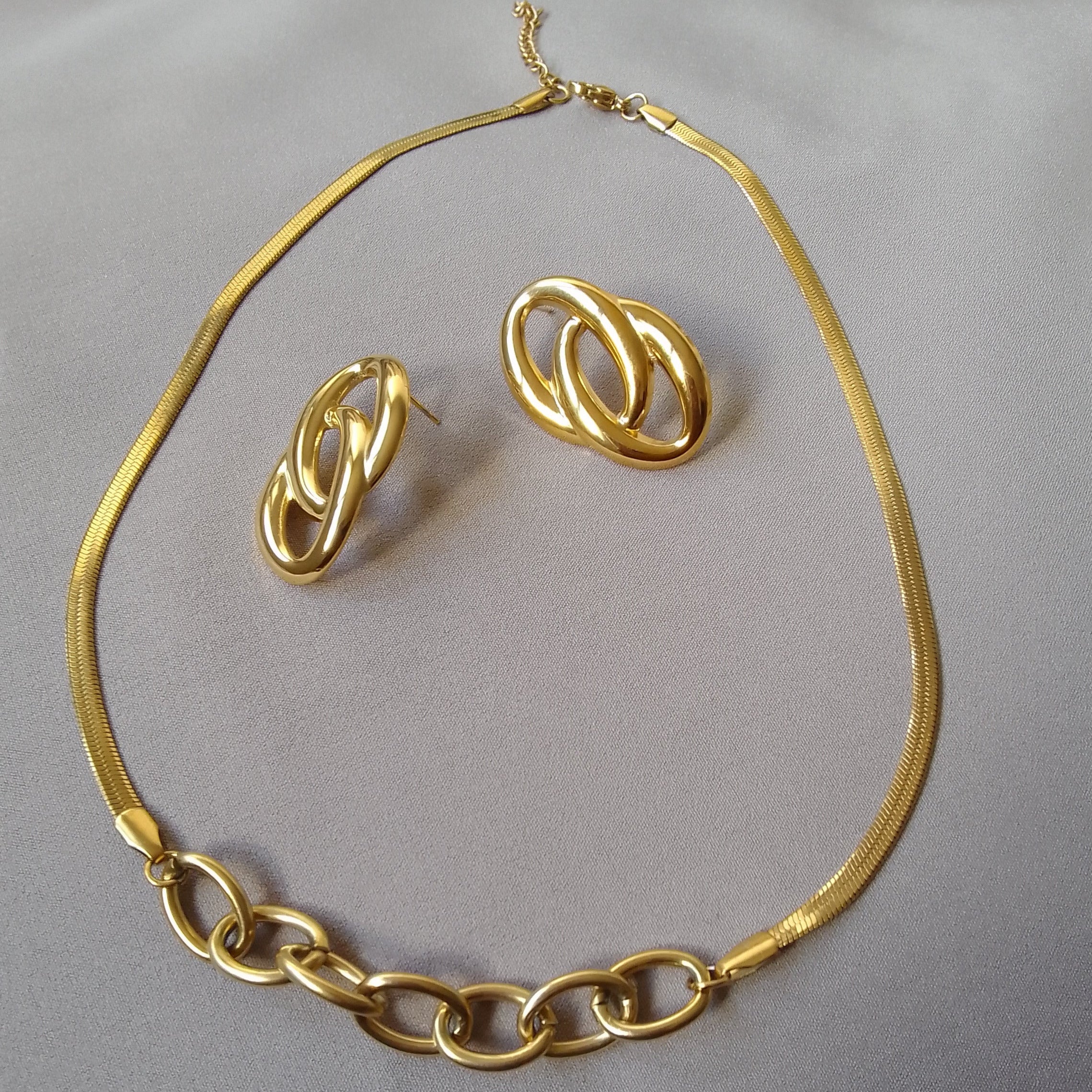 -10%💞 Lya Ras de cou + Boucles