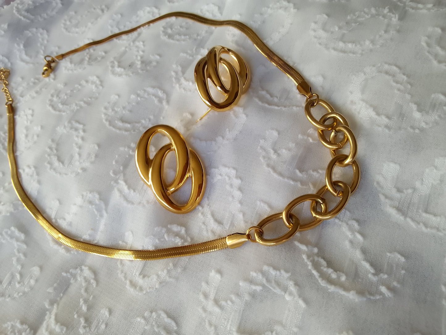 -10%💞Ras de cou Lya + Boucles