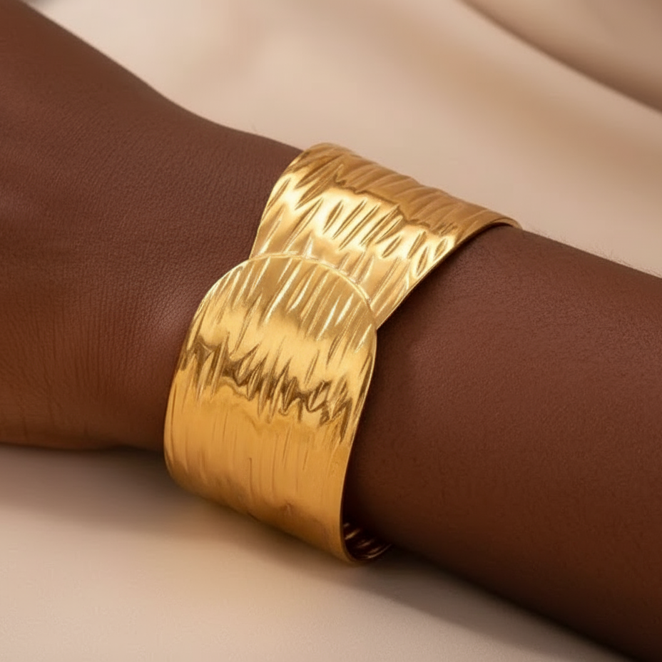 Bracelet Onde dorée